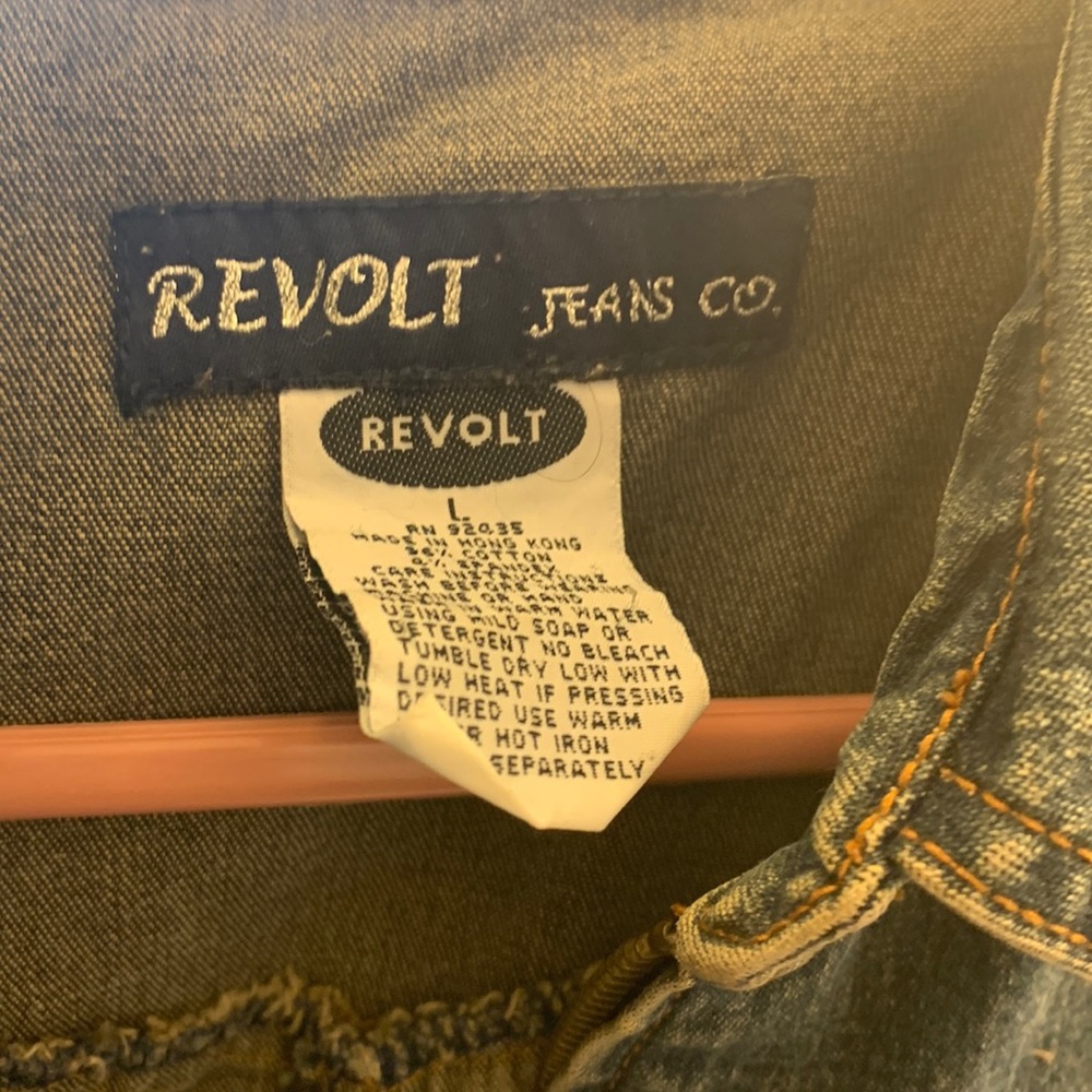 Revolt jeans jumpsuit